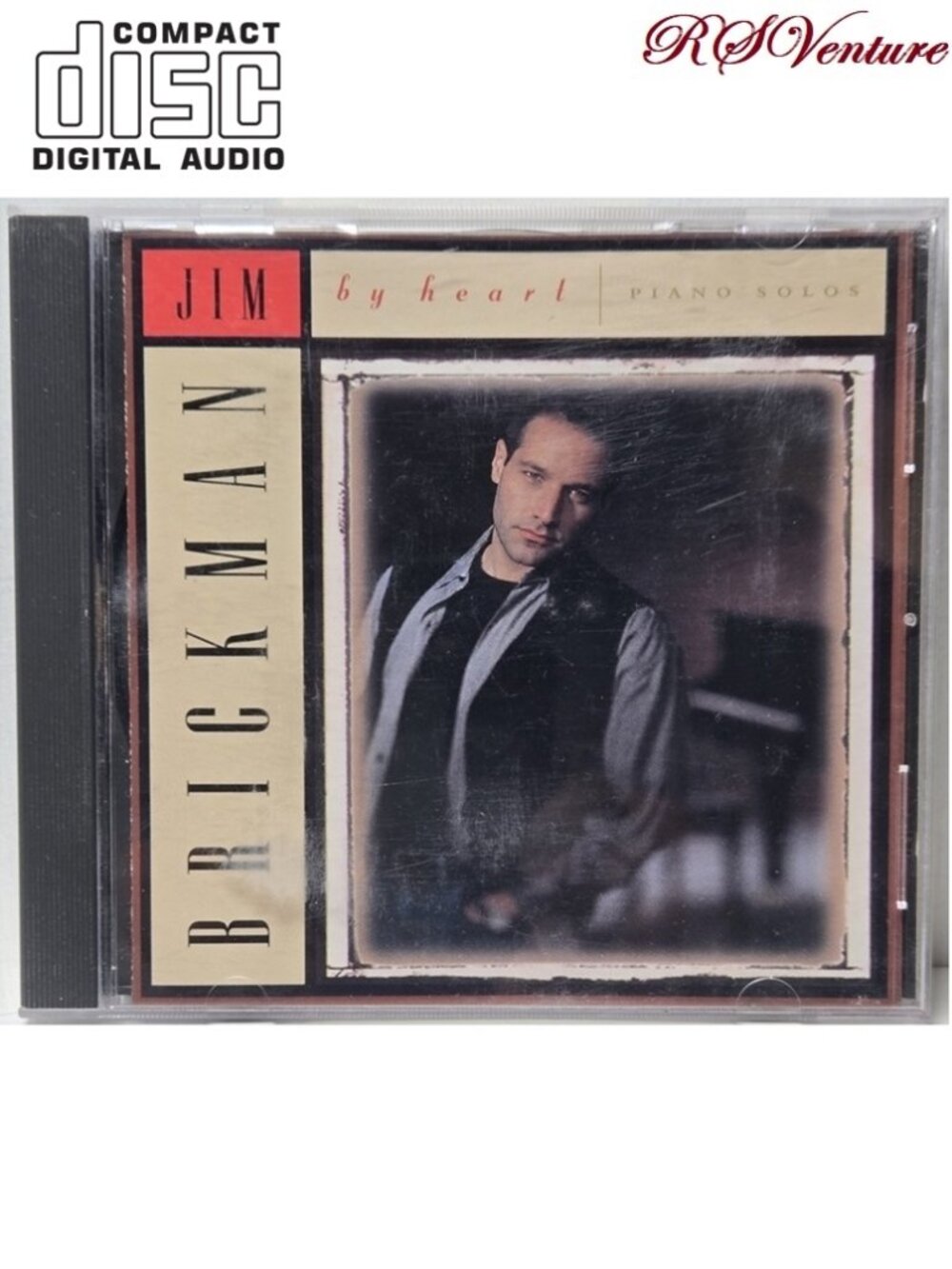 Vintage CD Jim Brickman – By Heart: Piano Solos